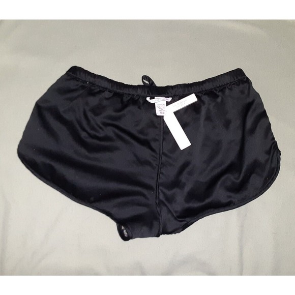 Victoria's Secret Heart Sequins Bling Shorts XS Black New - Picture 6 of 6